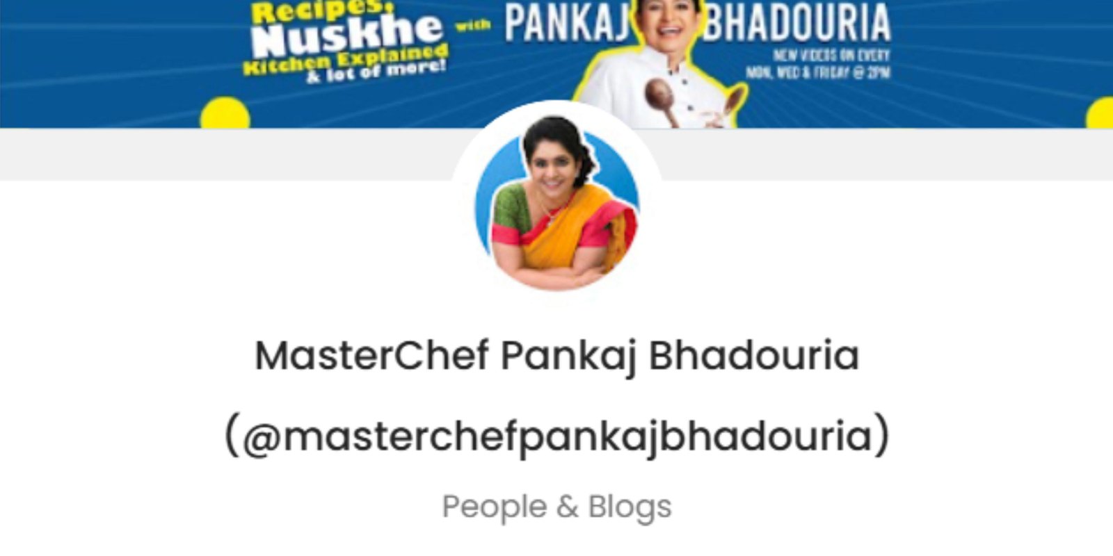 MasterChef Pankaj Bhadouria Promotion Price