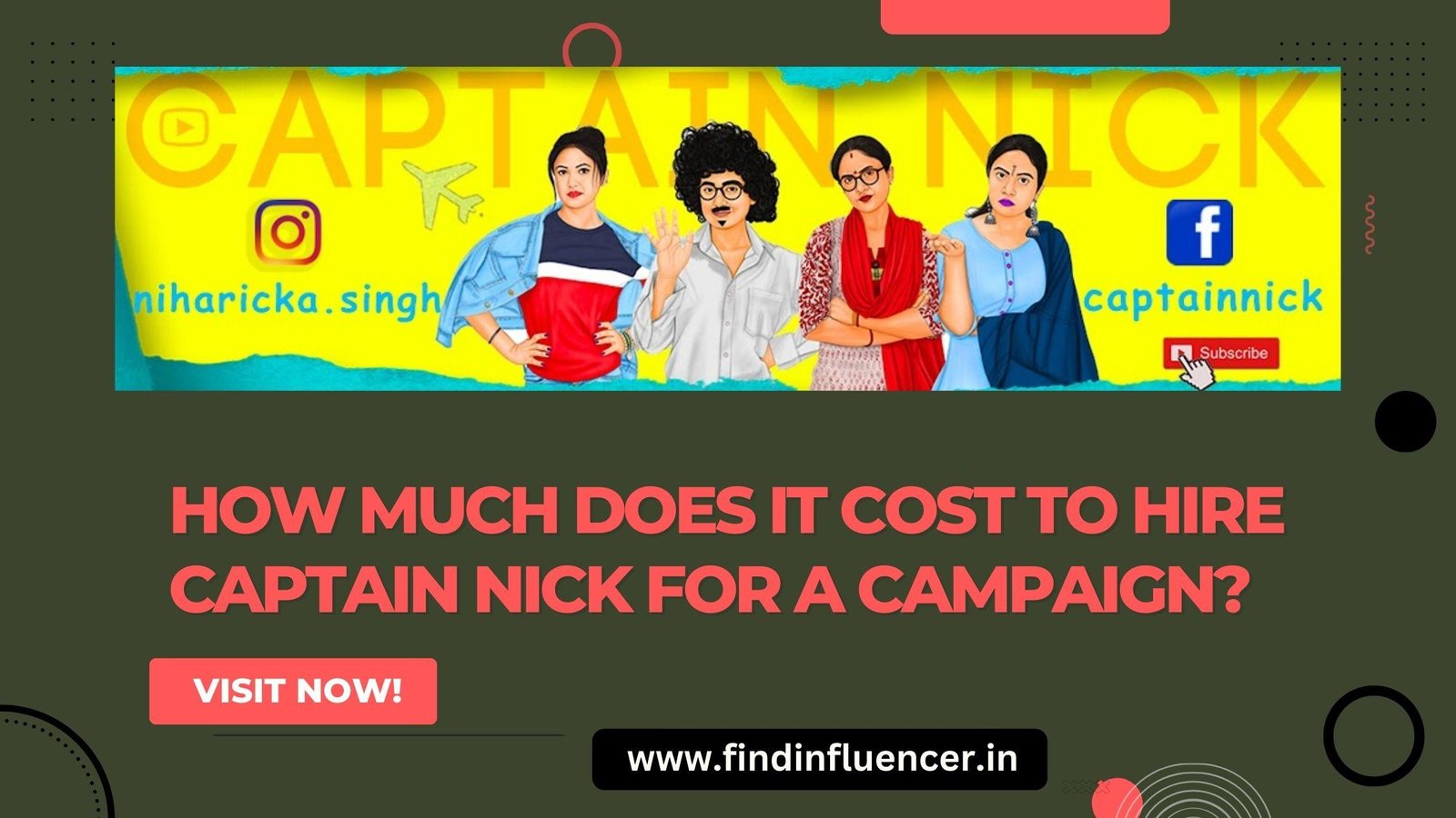 How Much Does It Cost to Hire Captain Nick for a Campaign?