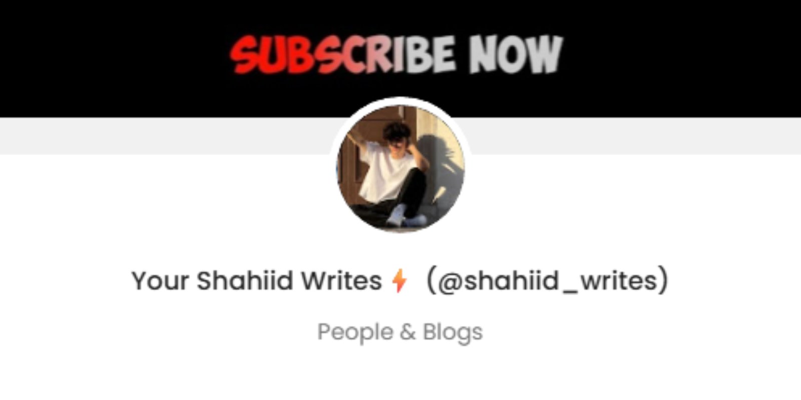 Your Shahiid Writes Promotion Price