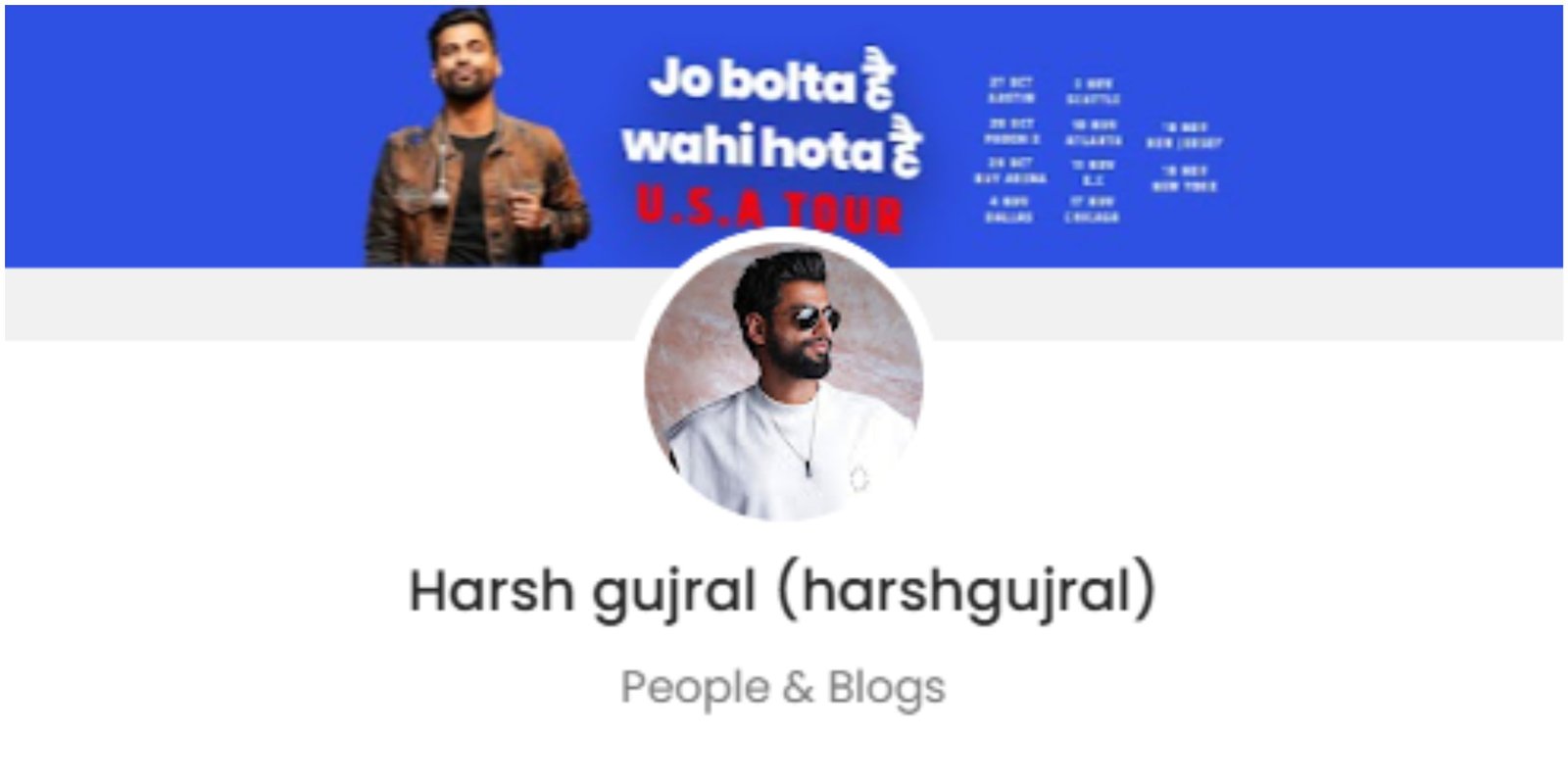 Harsh Gujral Promotion Price