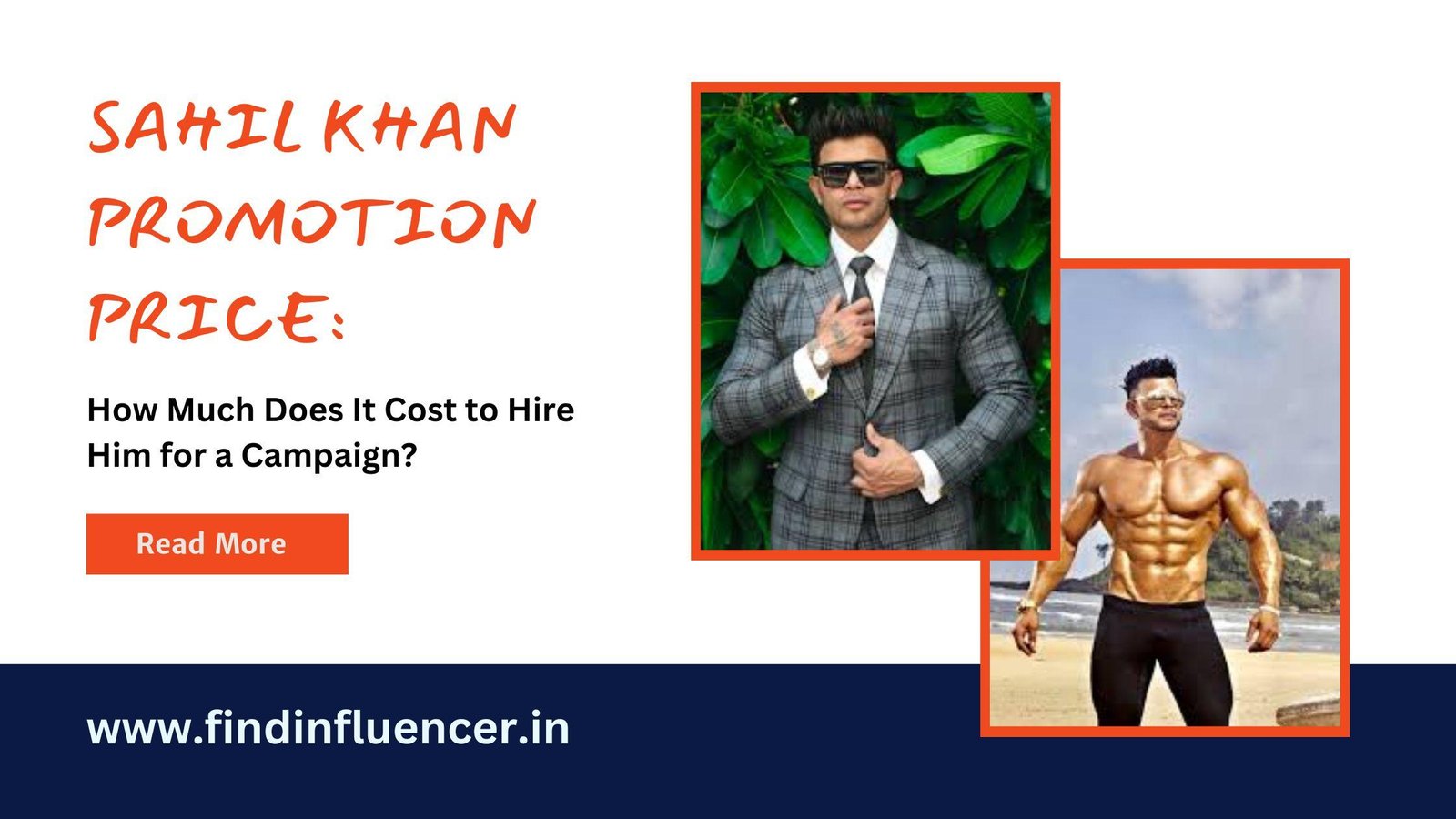 Sahil Khan Promotion Price 