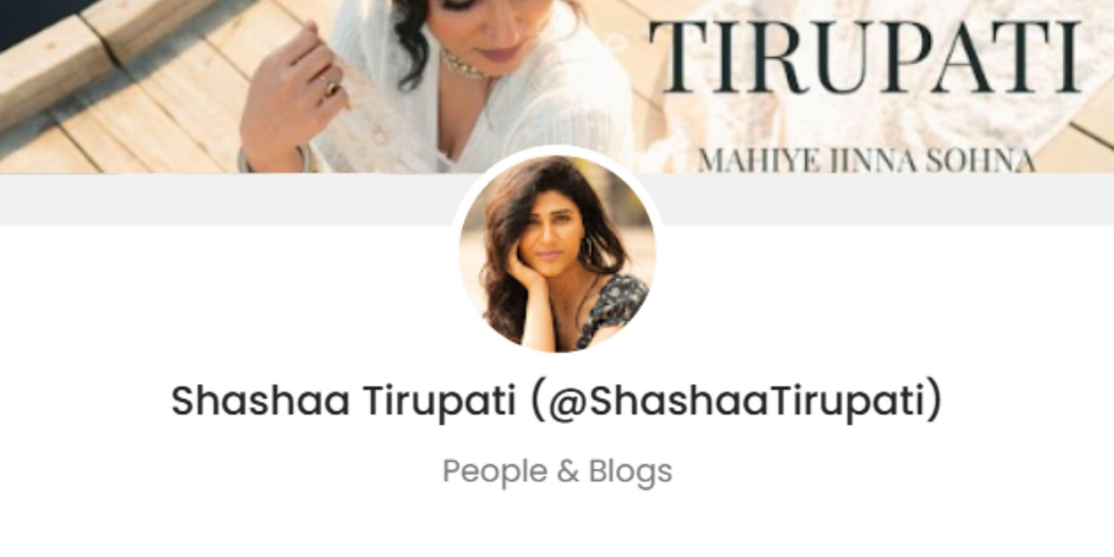 Shashaa Tirupati Promotion Price