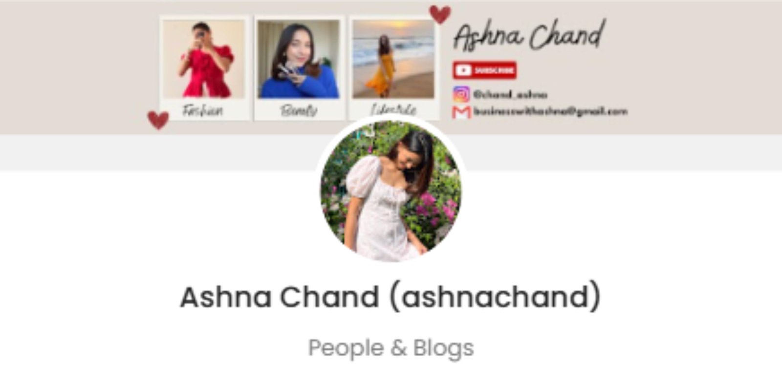 Ashna Chand Promotion Price