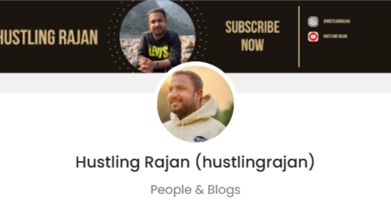 hustlingrajan Official Promotion Price: