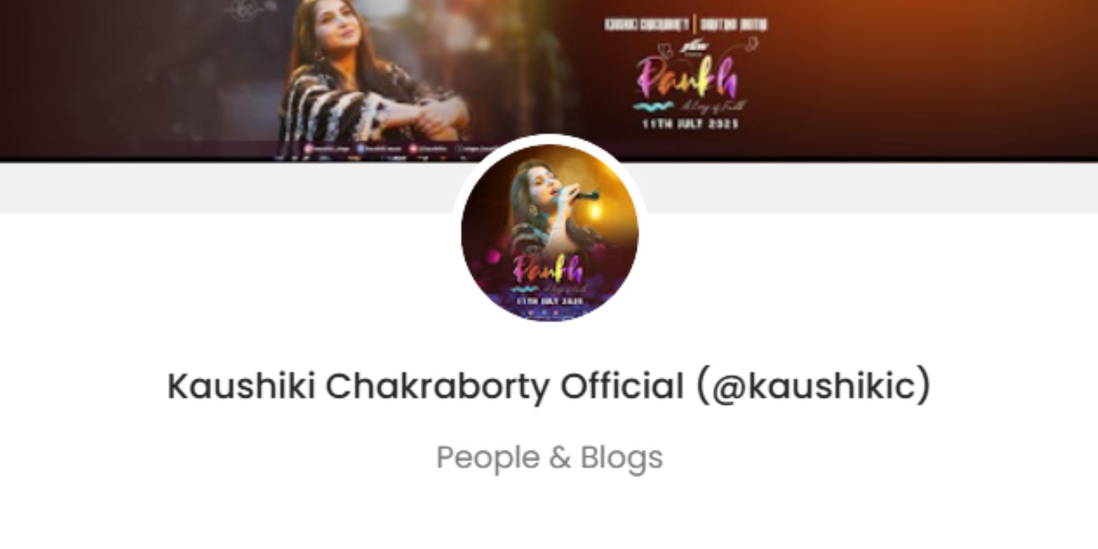 Kaushiki Chakraborty Promotion Price
