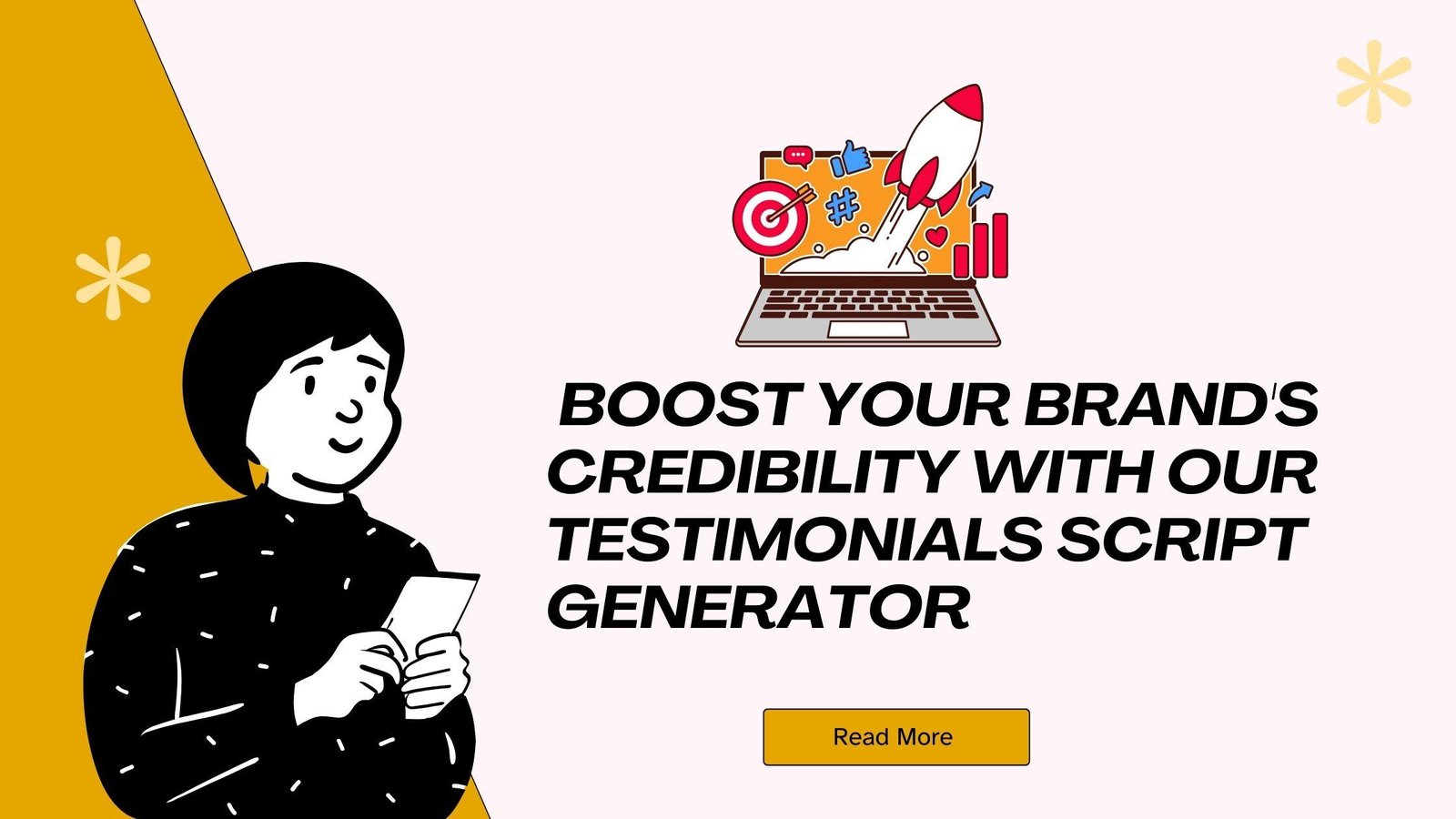  Boost Your Brand's Credibility with Our Testimonials Script Generator