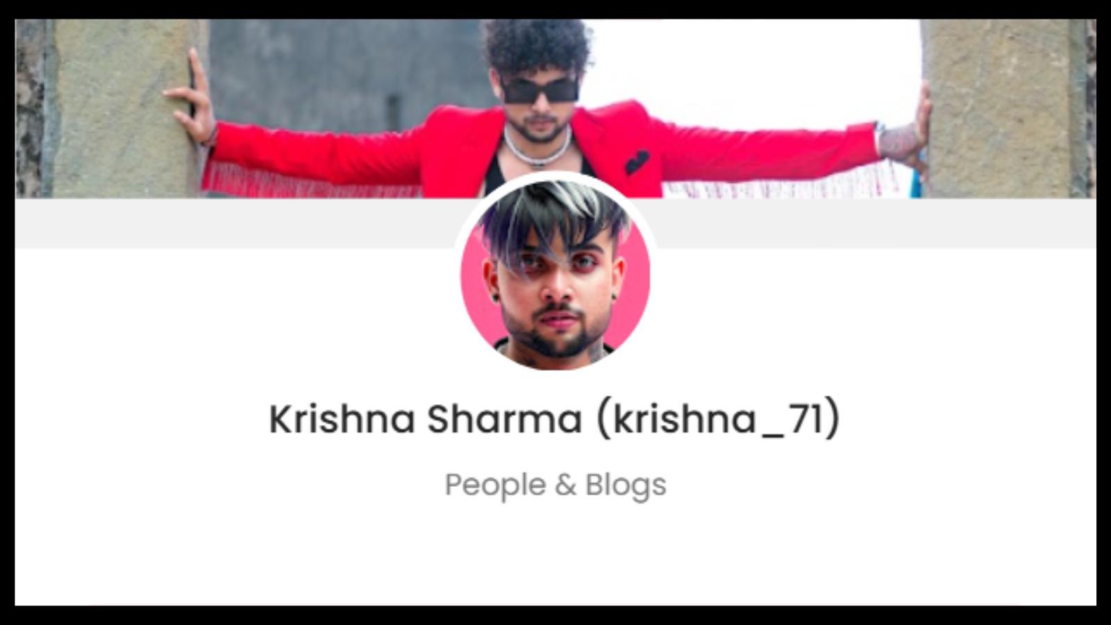 Krishna Sharma Official Promotion Price: