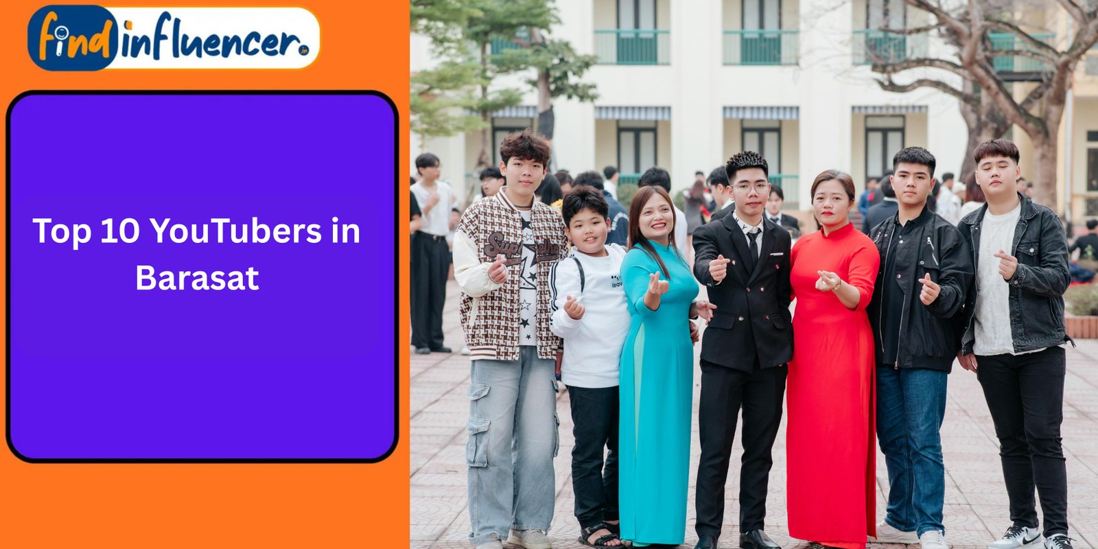 Top 10 YouTubers in Barasat