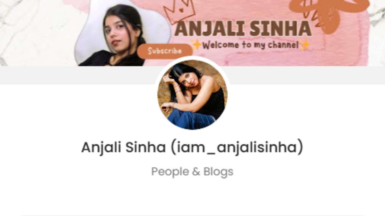 Anjali Sinha Official Promotion Price: