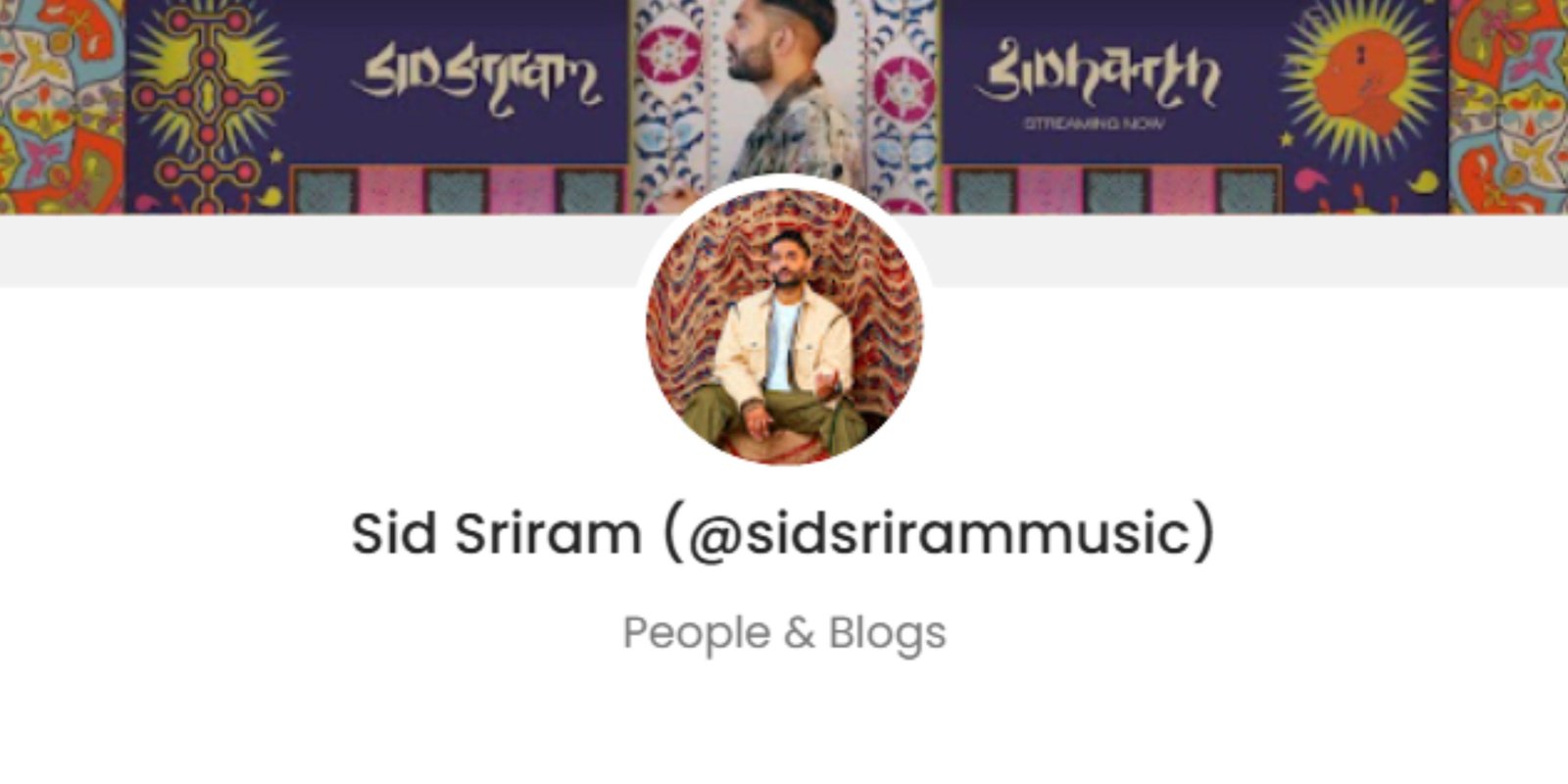 Sid Sriram Promotion Price
