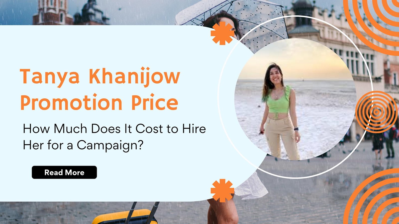 Tanya Khanijow Promotion Price