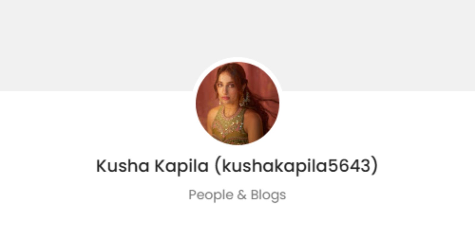 Kusha Kapila Official Promotion Price
