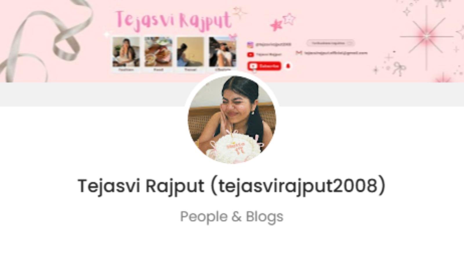 Tejasvi Rajput Official Promotion Price: