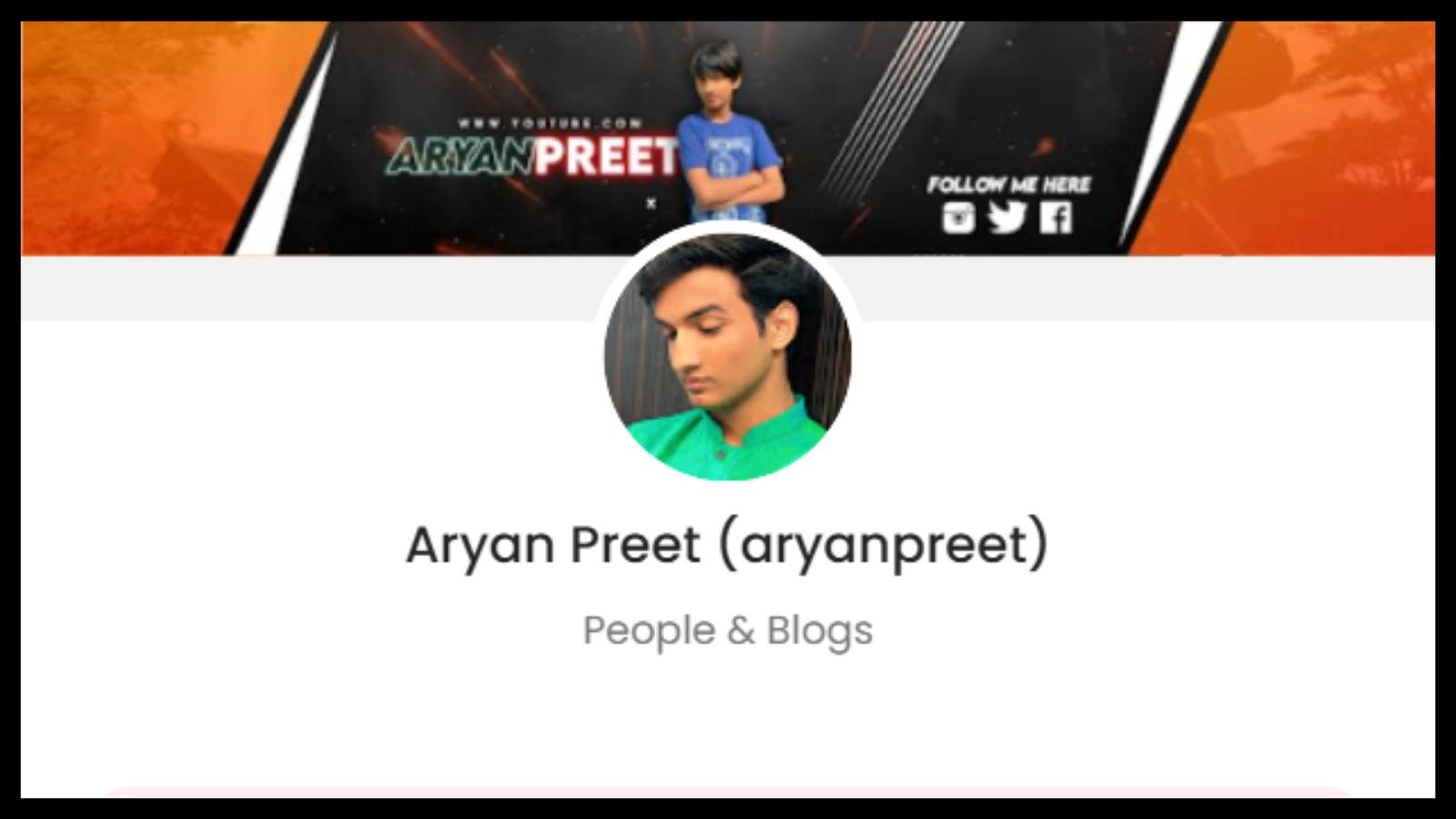 Aryan Preet Official Promotion Price: