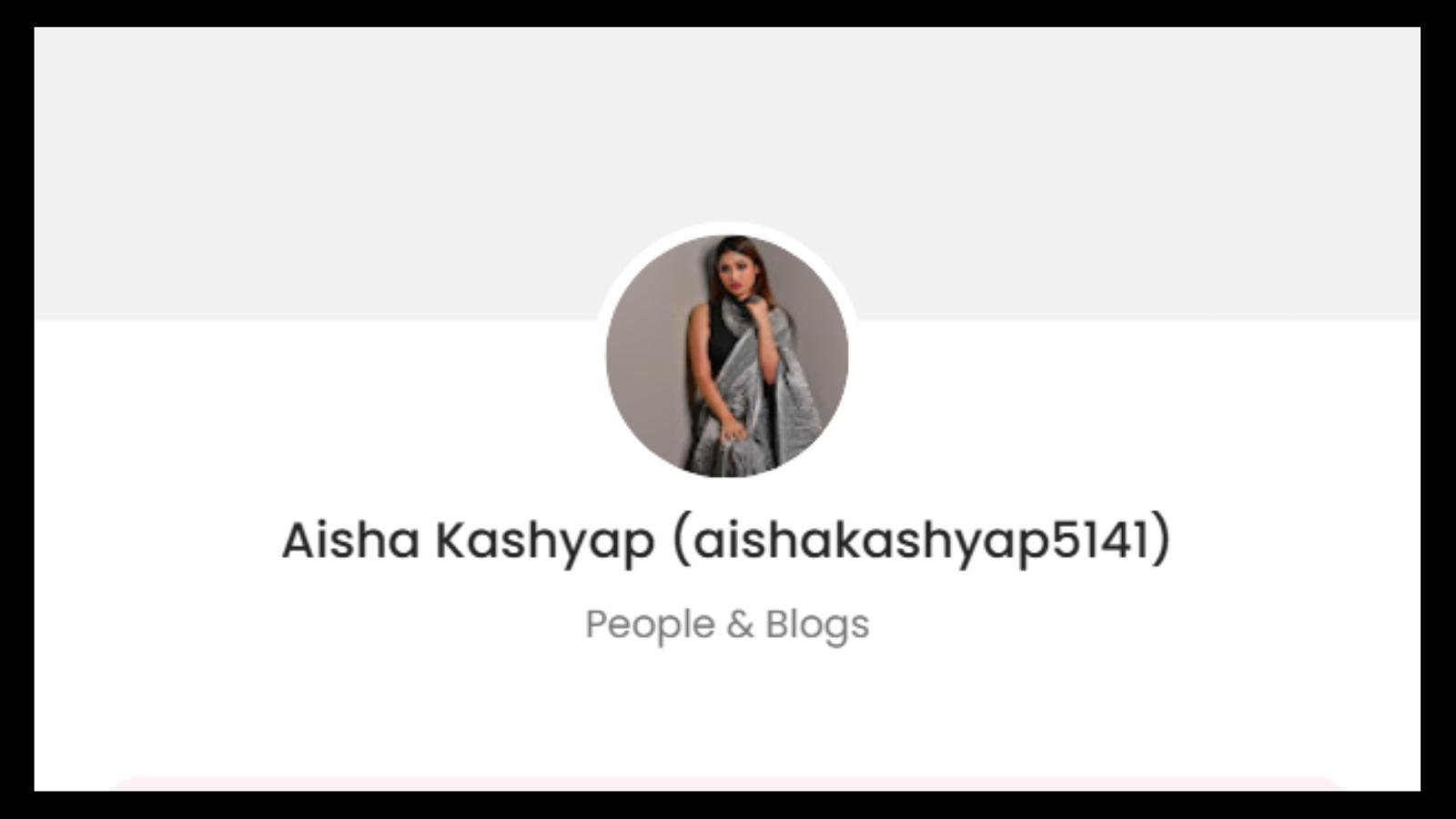 Aisha Kashyap Promotion Price: 