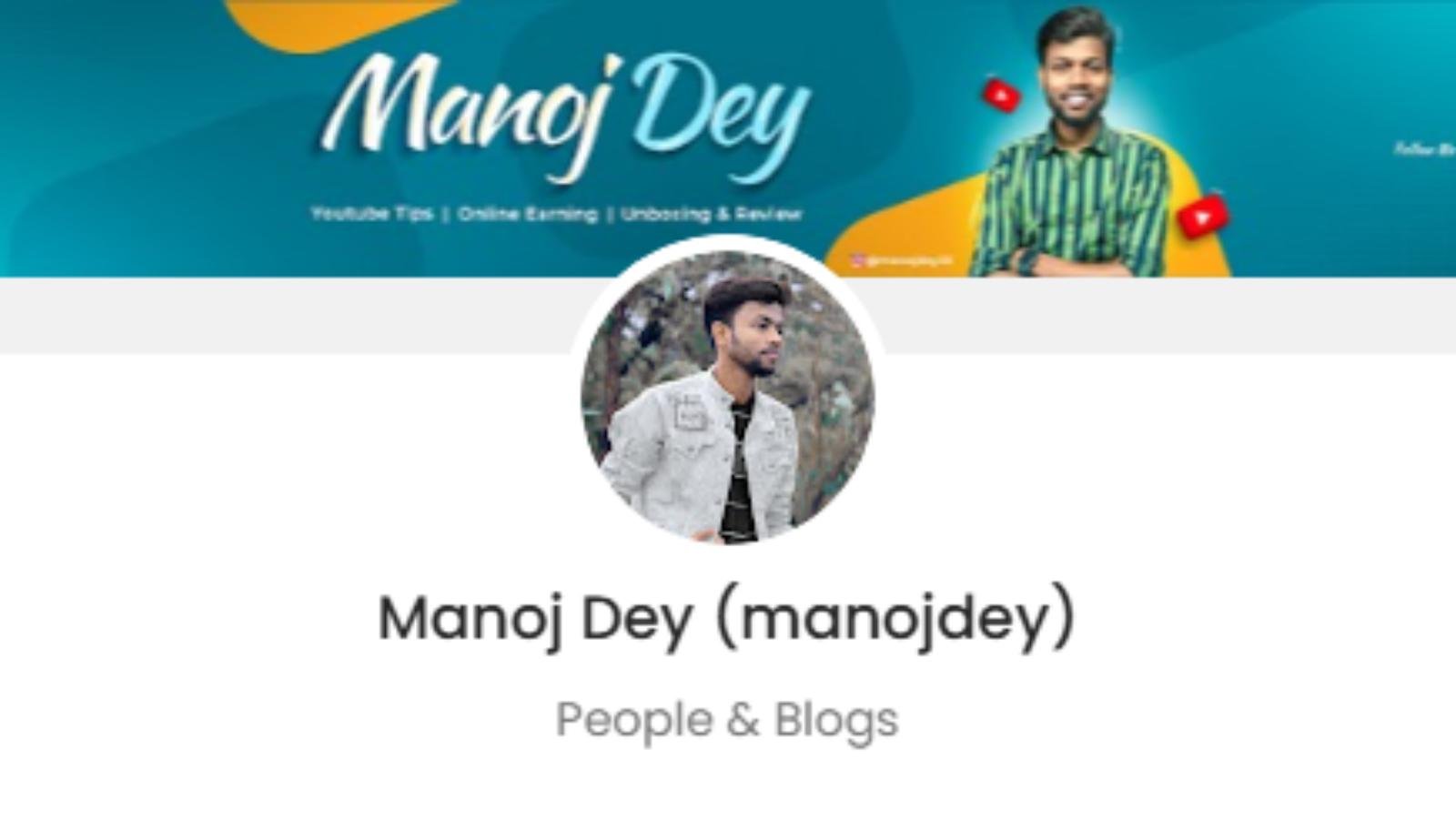 The Manoj Dey Official Promotion Price: