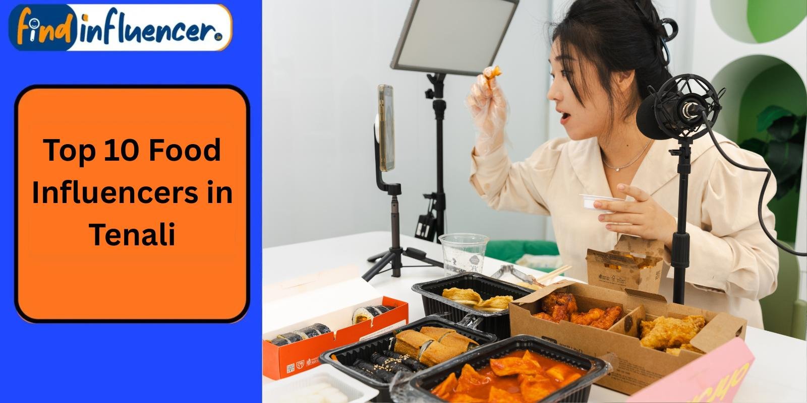 Top 10 Food Influencers in Tenali