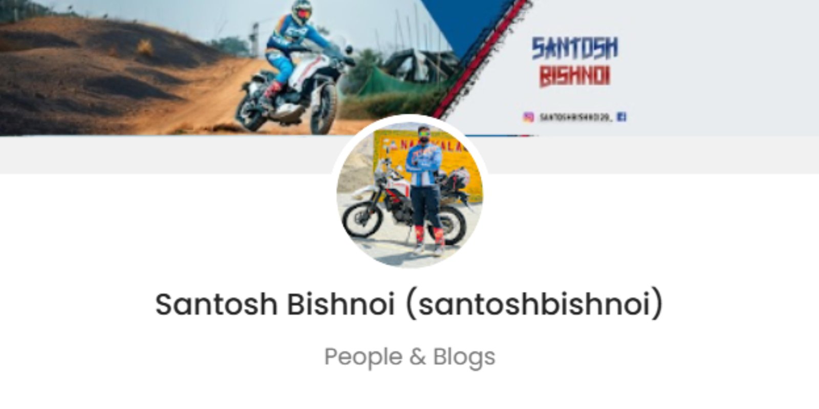 Santosh Bishnoi Promotion Price