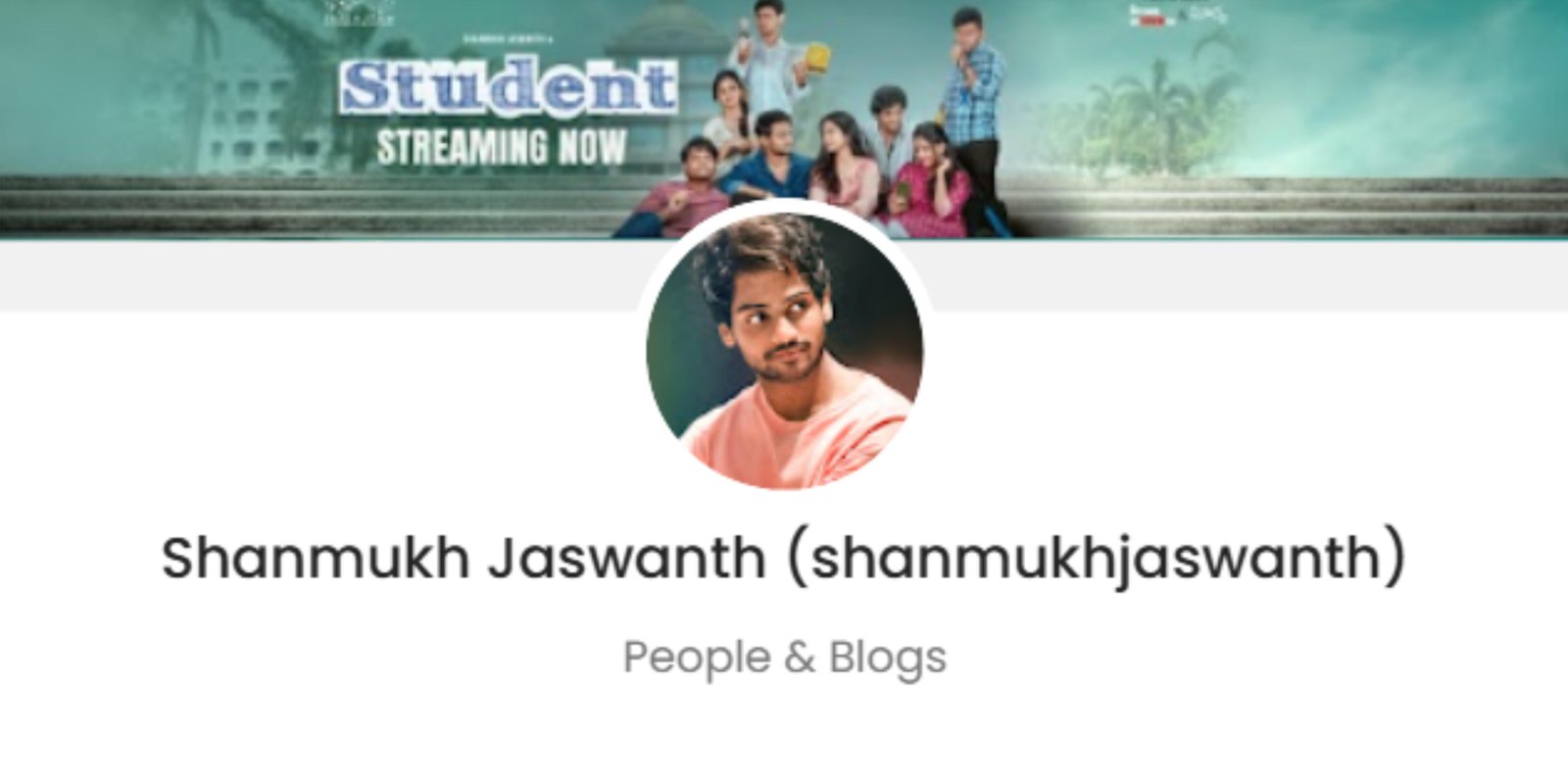 Shanmukh Jaswanth Promotion Price