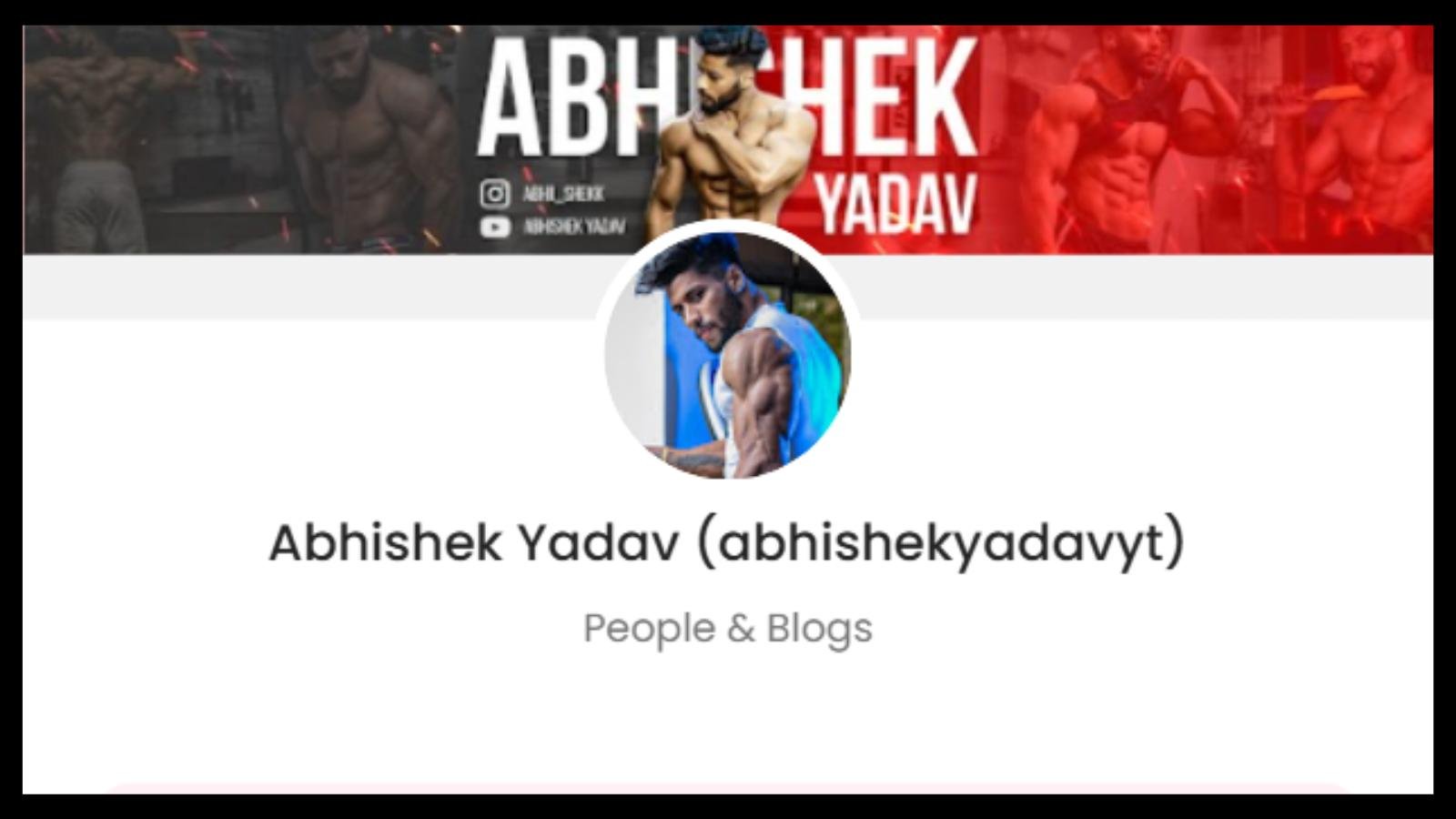 Abhishek Yadav Official Promotion Price: 