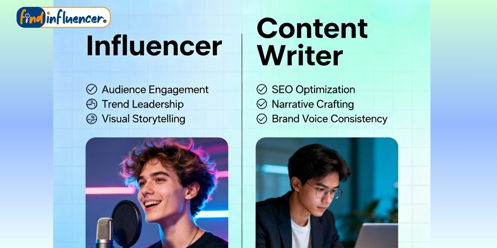 Influencer vs Content Writer