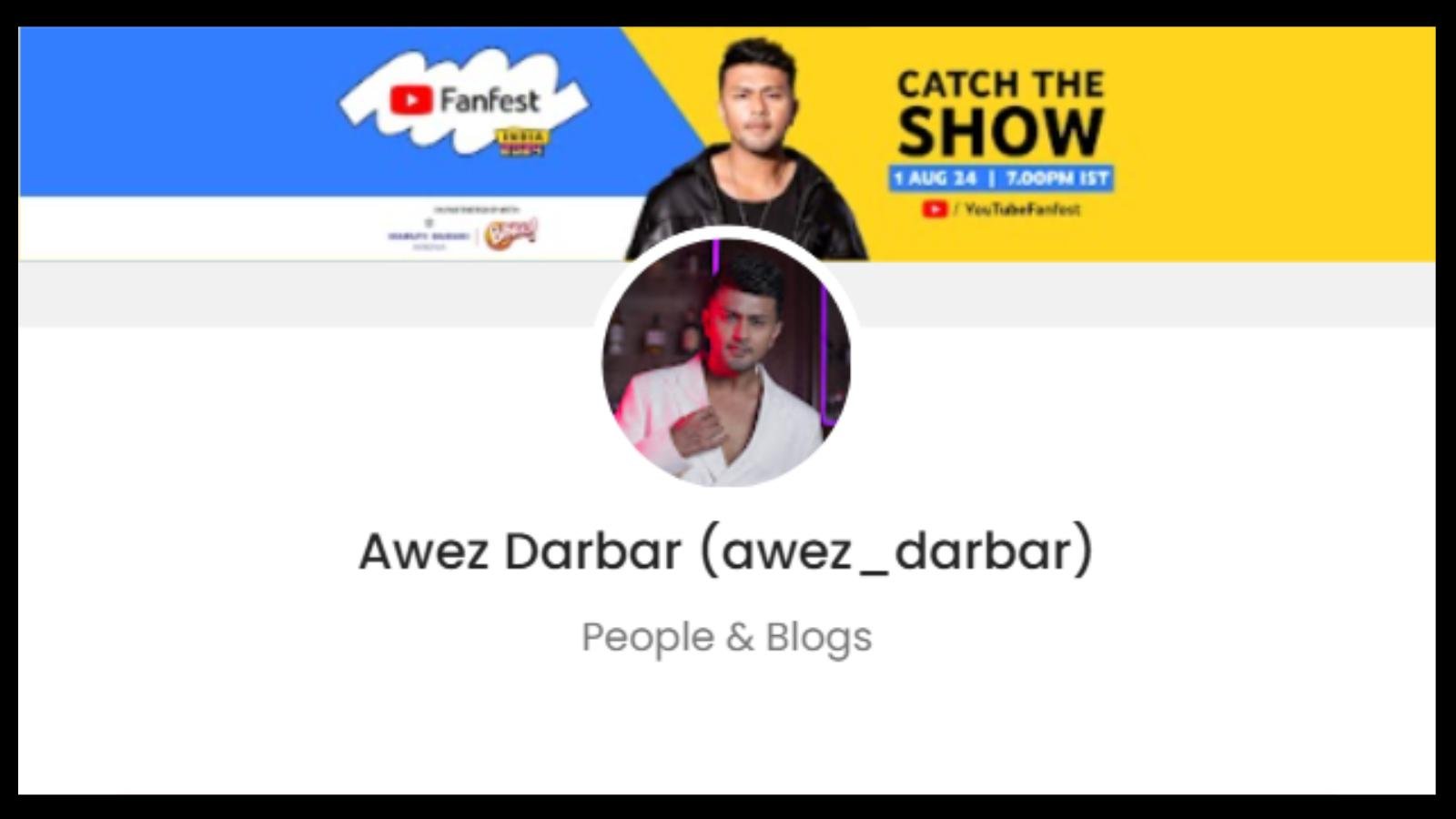 Awez Darbar Official Promotion Price: 