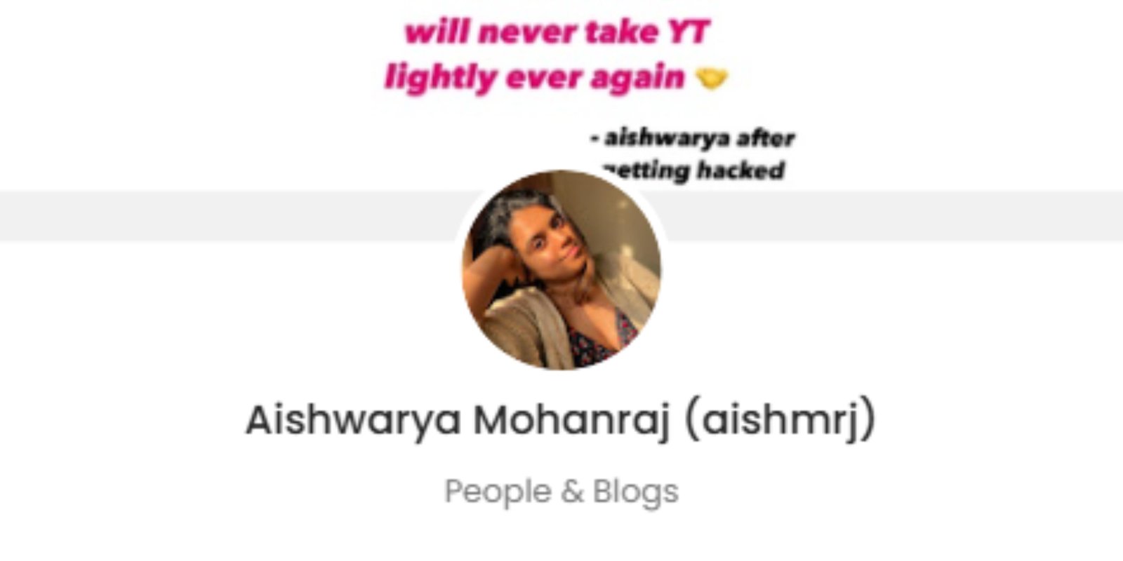 Aishwarya Mohanraj Promotion Price